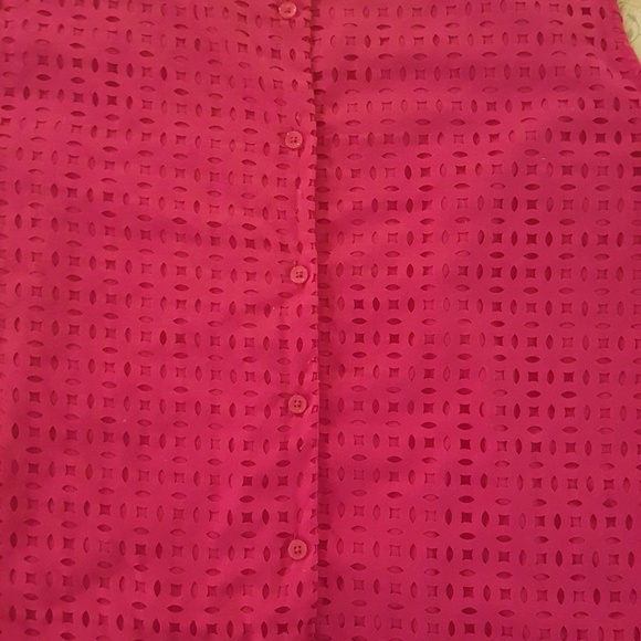 Cynthia Rowley Woman Fuchsia Blouse, size 3X - Picture 5 of 6